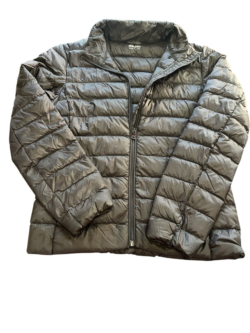 Wantdo puffer jacket-Women Sz XS-Black-quilted-Duck down-109